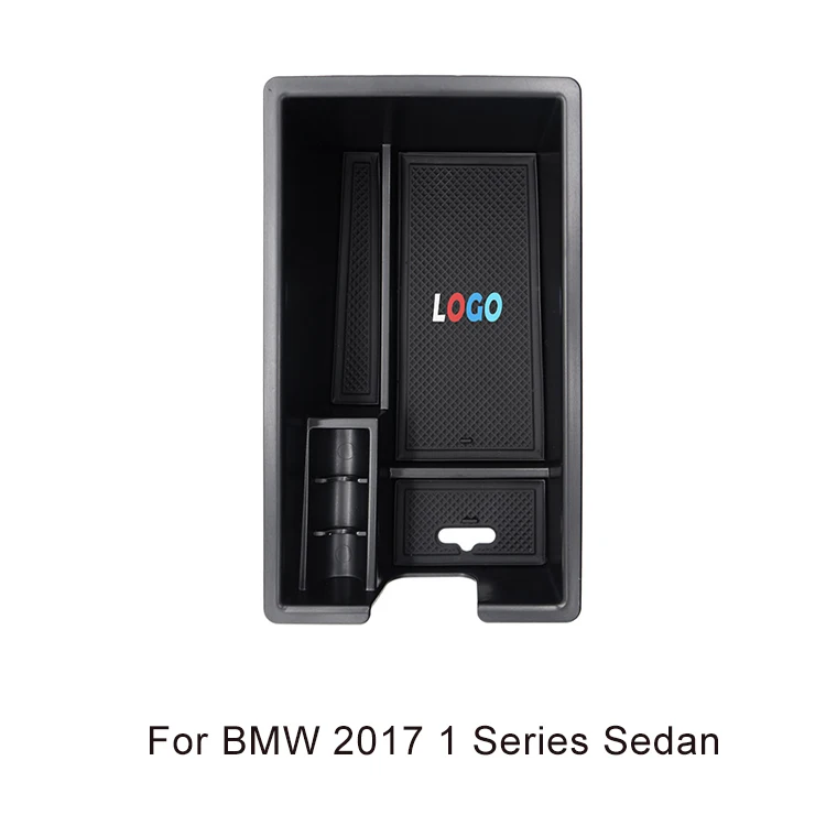 LOEN коробка для хранения, держатель для BMW 1 3 5A 5B 5C, автомобильная центральная консоль, автомобильный Стайлинг, подлокотник для хранения, автомобильное сиденье, зазор, чашка для напитков - Название цвета: 1