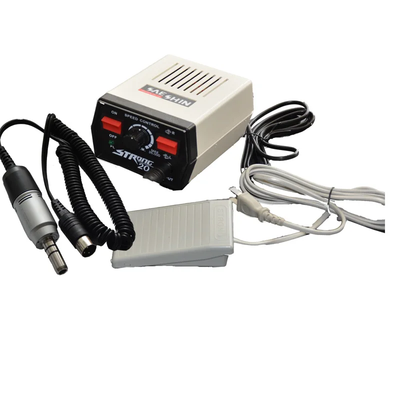 Buy Dental Lab Polishing Machine 35K RPM Strong 204+108E Micromotor for Denture