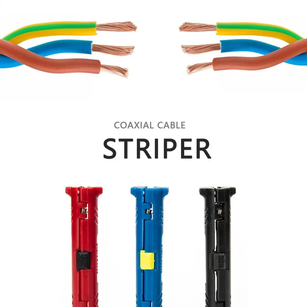 

Multifunction Tool Pen Rotary Coax Cable Coaxial Cable Cutter Stripper Cutter Tool Stripper Machine for Cable Stripper