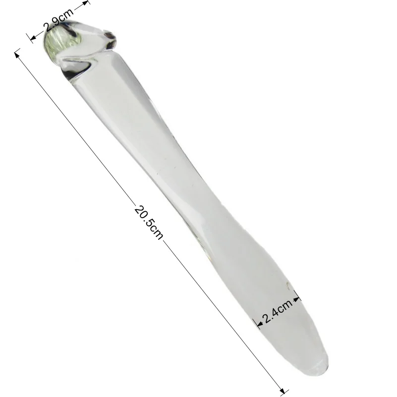 h059G-Spot Sensual Glass Dildo本 (6)
