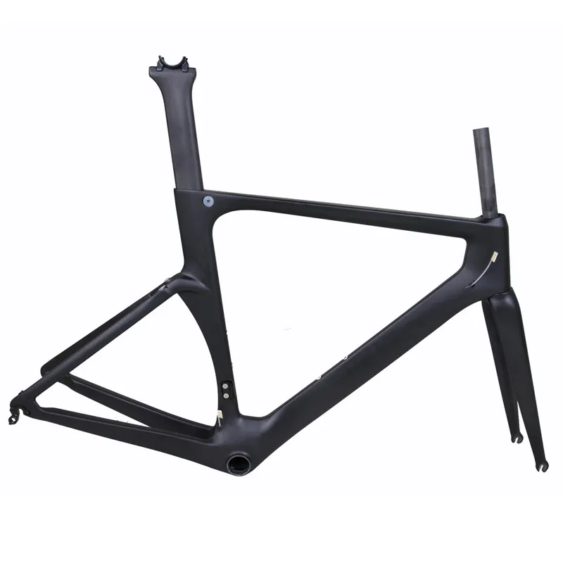

2017 DengFu 700C Aero full carbon road frame R06 BB86 with UD matt