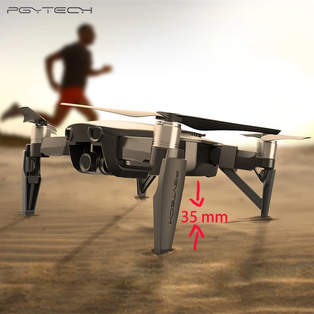 PGYTECH Extended Landing Gear For DJI Mavic Air Leg Support Protector Extension Replacement Fit for DJI Mavic AIR Accessories PGYTECH Extended Landing Gear For DJI Mavic Air Leg Support Protector Extension Replacement Fit for DJI Mavic AIR Accessories