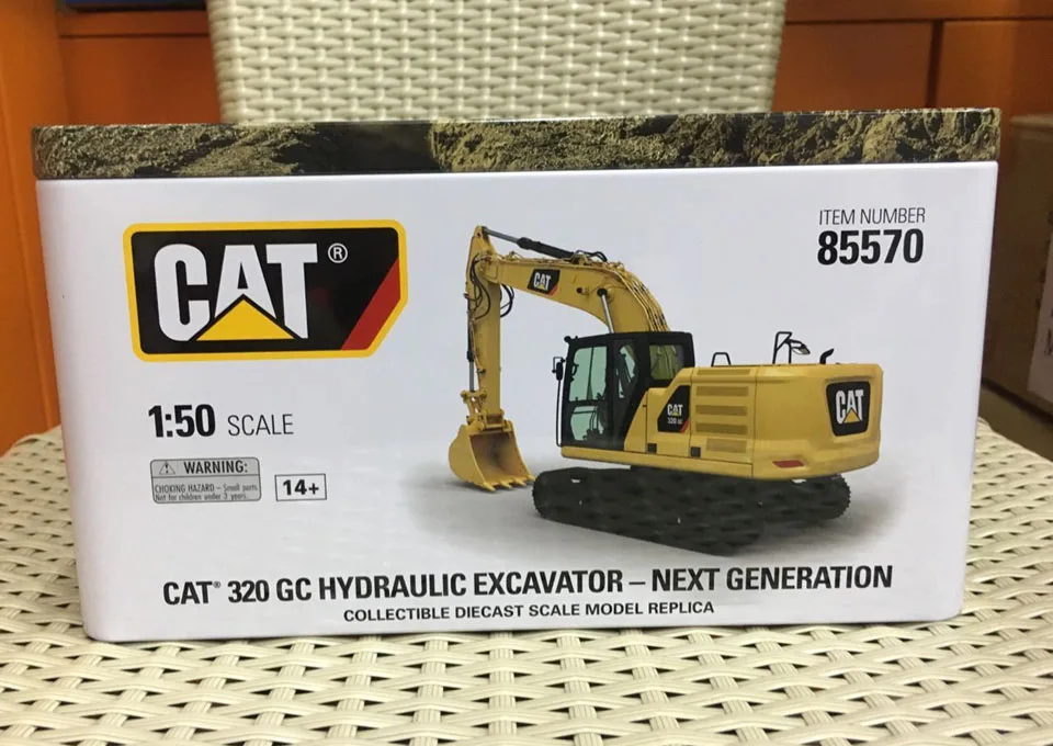 Caterpillar Cat 320 GC гидравлический экскаватор следующего поколения 1/50 масштаб металлические модели путем литья под давлением мастеров DM85570