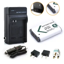 1* 1600mAh NP-BX1 BX1 Camera Battery Batteria + 1* Charger For Sony DSC-RX100 IV RX10 II RX1 HX300 WX300 WX500 HDR-AS15 CX240E