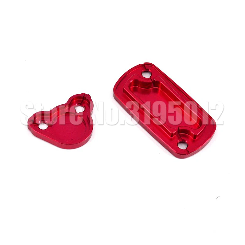 CNC Front& Rear Brake Reservoir Fluid Cover For CRF150R CR125R CR250R CRF250X CRF 150R 250X CRF450R CRF450X Motorcross
