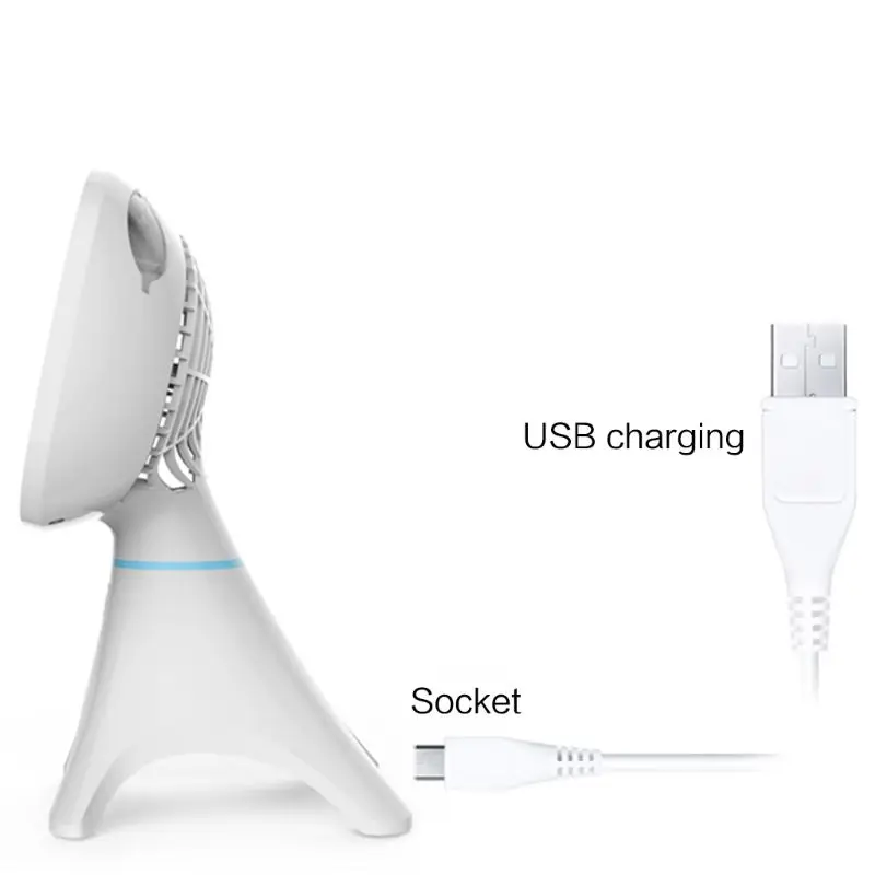 Мини портативный вентилятор с водяным туманом, вентилятор с usb зарядкой, увлажнитель, Электрический распылитель, охлаждающий вентилятор для дома, офиса, наружного использования, принадлежности
