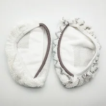 4 шт./лот для Bissell 1252 Серии Стиральная микрофибры шваброй Замена прокладки для Bissell симфония Паровая Швабра Pad 1132 1543 1530 1652