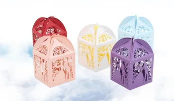 

creative lover kiss each other carved candy bag DIY new marriage charm Shower Favor Boxes Wedding Party Gift hold bag