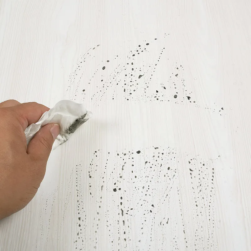 Pvc الفينيل الخشب الحبوب خلفيات خزائن المطبخ بطانة رف باب خزانة ملابس ملصقات للماء الذاتي لاصق جدار ملصق