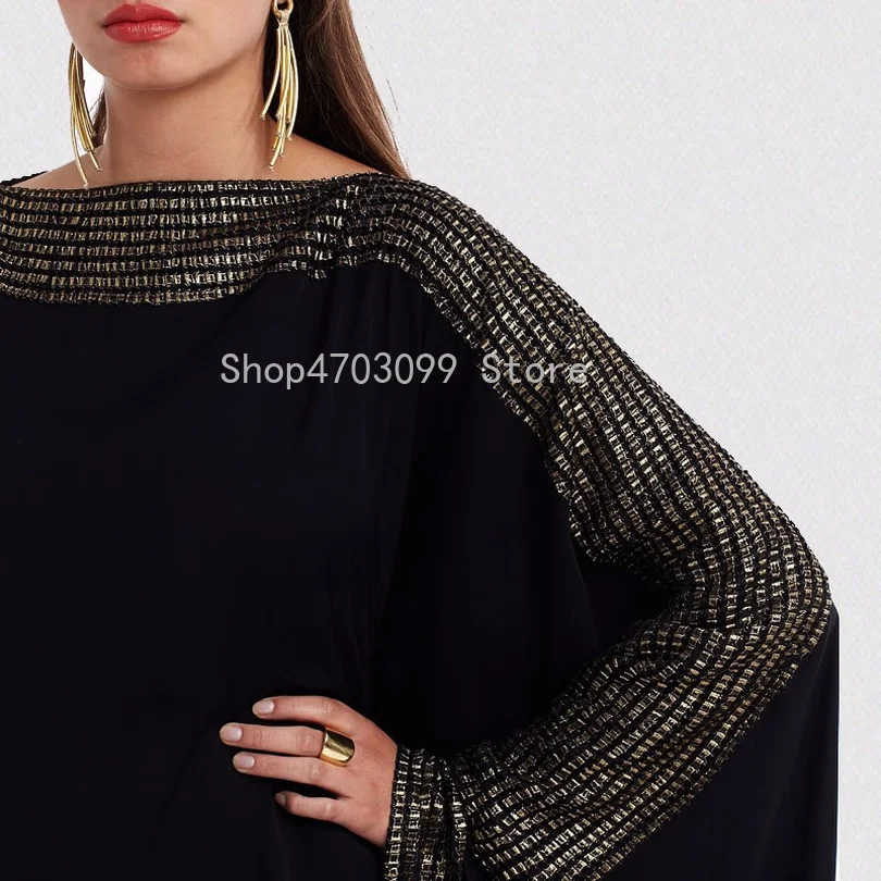 Женский халат арабский элегантный свободный Абая Дубай Vestidos кафтан исламское