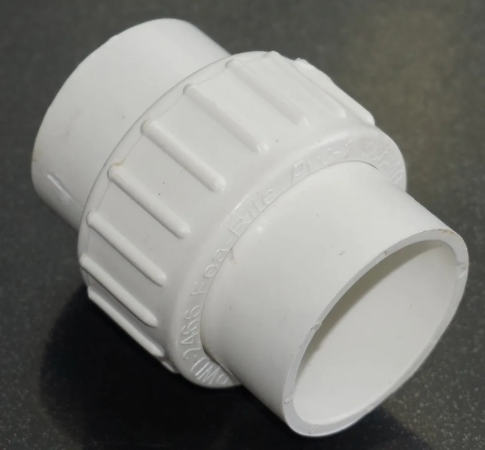 1",1.5"and 2"PVC spa bathtub pipe through joint for whirlpoolin Pipe