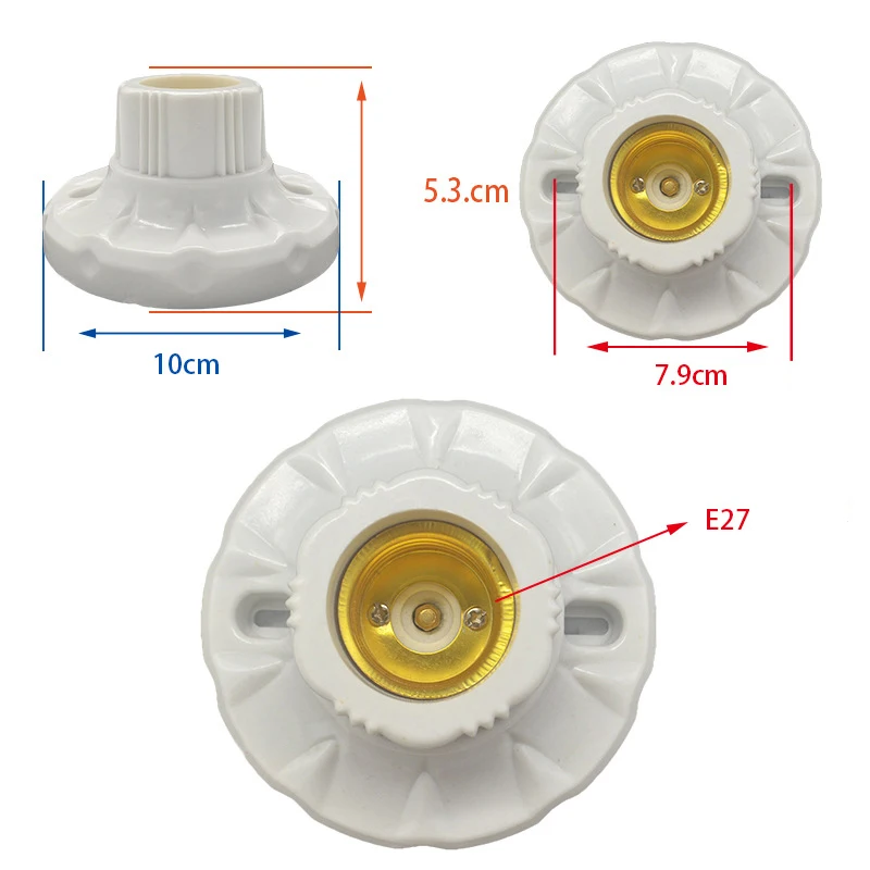 NEW Bulb Base Converter Conversion Bracket Socket Adapter GU10 G9 B22 E27 E14 E12 Home Most Full Lamp Seat Fireproof Material