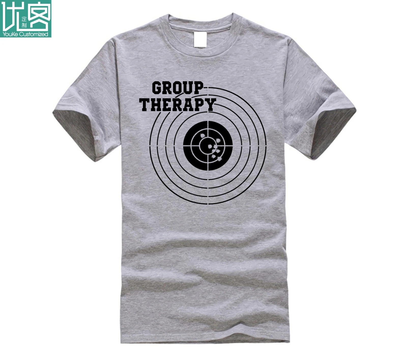 2019 брендовая футболка Homme, футболка с принтом, Мужская Футболка Harajuku Group Therapy, Мужская футболка, футболка с пистолетом для стрельбы