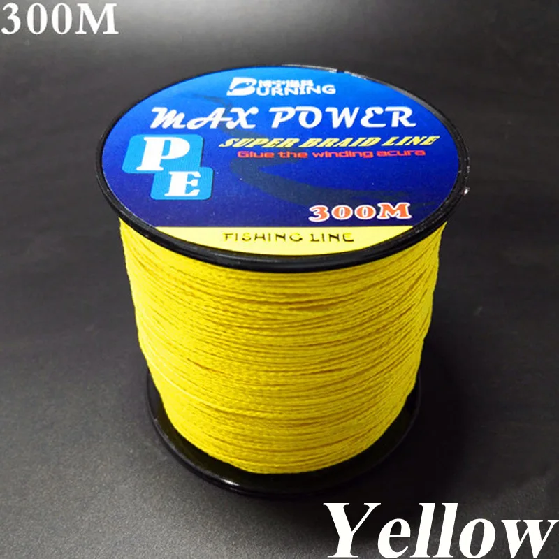 5 Colors Max Power Super Strong 300m 330yards Pe Braided Fishing Line 4  Stands 8lb 10lb 20lb 60lb Multifilament Fishing Line - Fishing Lines -  AliExpress