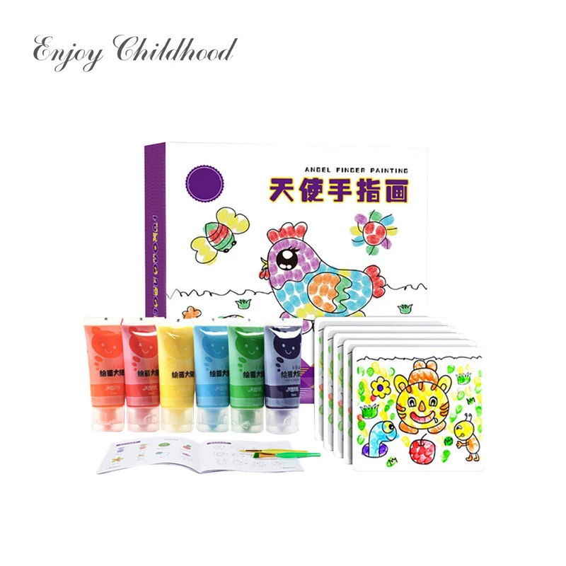 

Funny Kids Drawing Board Doodle Art Magic Paper Coloring Cards Painting Tool Finger Graffiti Diy Drawing Toys Graffiti Toy