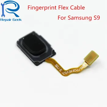 

1pcs New High Quality Sensor Home Button Return Key Manu Touch Fingerprint Flex Cable For Samsung Galaxy S9 Repair Parts