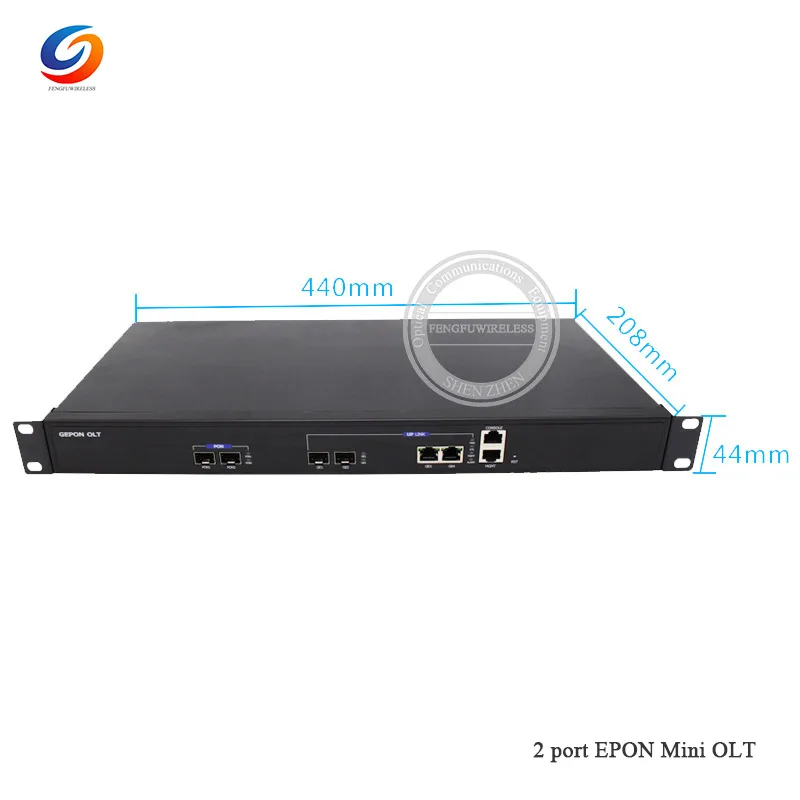2018 Горячая 1G мини 2 порта EPON OLT подходит для HUAWEI ZTE FH ONU ONT с модулями