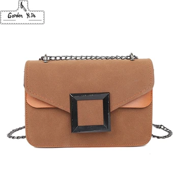 

Casual Fashion Female Square Bag 2019 New High quality PU leather Women's Designer Handbag Chain Shoulder Messenger bags