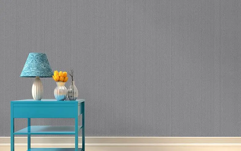 Современный простой чистый серый темно-синий 3D нетканый материал обои теплая гостиная спальня ТВ рулон обоев - Цвет: Model 1