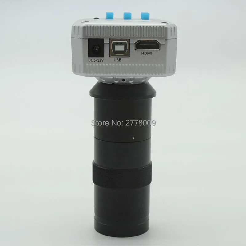 Gratis Verzending 20MP 1080 p 60FPS Industriële Microscoop Camera HDMI USB Uitgang TF Card Opslag Video + 8X-130X C- mount Lens Gratis Verzending 20MP 1080 p 60FPS Industriële Microscoop Camera HDMI USB Uitgang TF Card Opslag Video + 8X-130X C- mount Lens