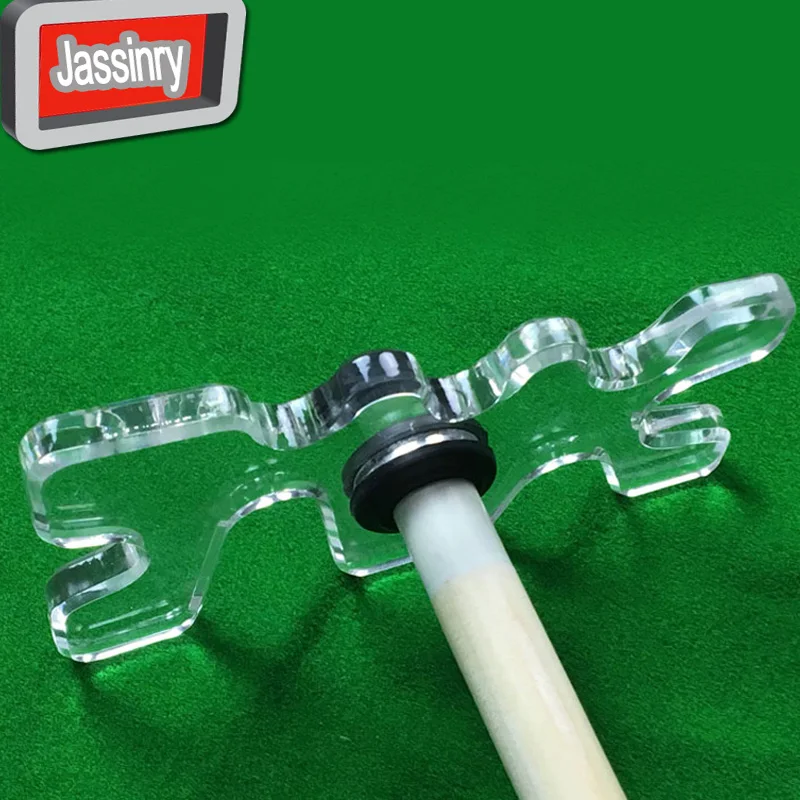 Multi functional 1pc free shipping transparent Bridge Cue Rest Head