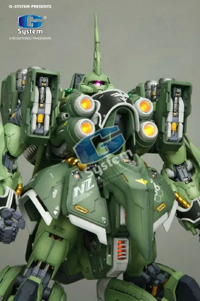 G-система Gundam Модель 1/72 NZ-666 Kshatriya(светодиодный светильник саблей в комплект не входит) Мобильный костюм комплект из смолы детские игрушки
