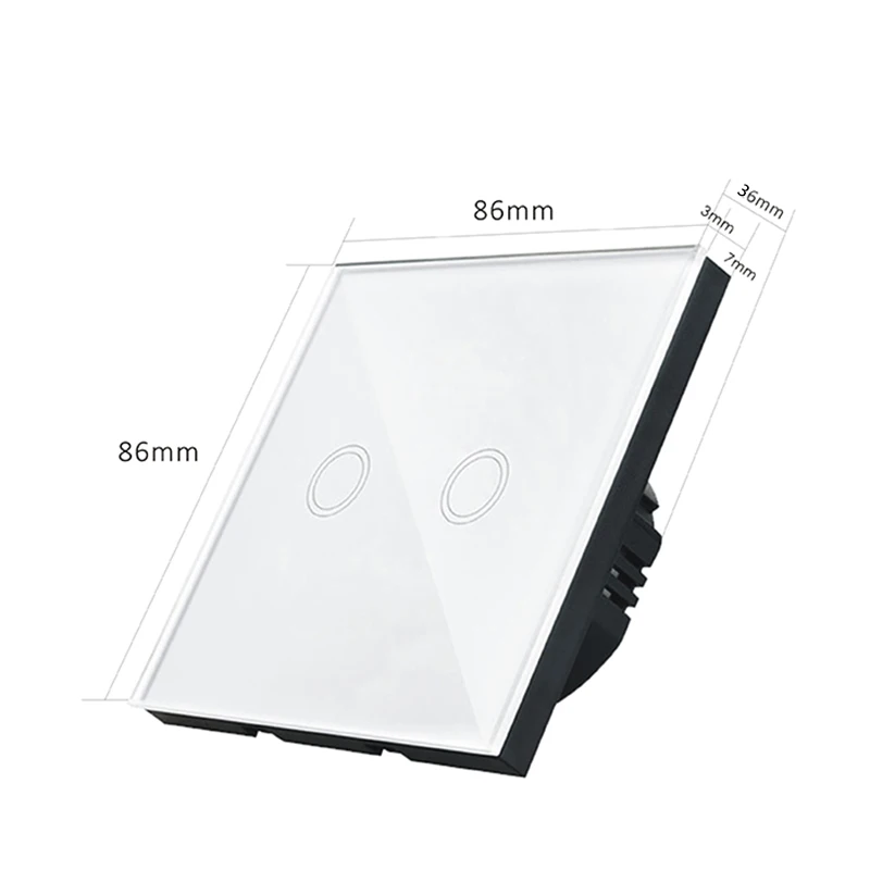 Interruptores e Relés da tela de toque Function : Wall Light Switch Touch Screen Control