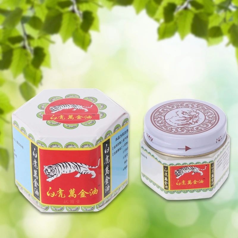 20g/Bottle White Balm Ointment Massage Pain Reliefs Muscle Rub Sprains Aches 20g/Bottle White Balm Ointment Massage Pain Reliefs Muscle Rub Sprains Aches