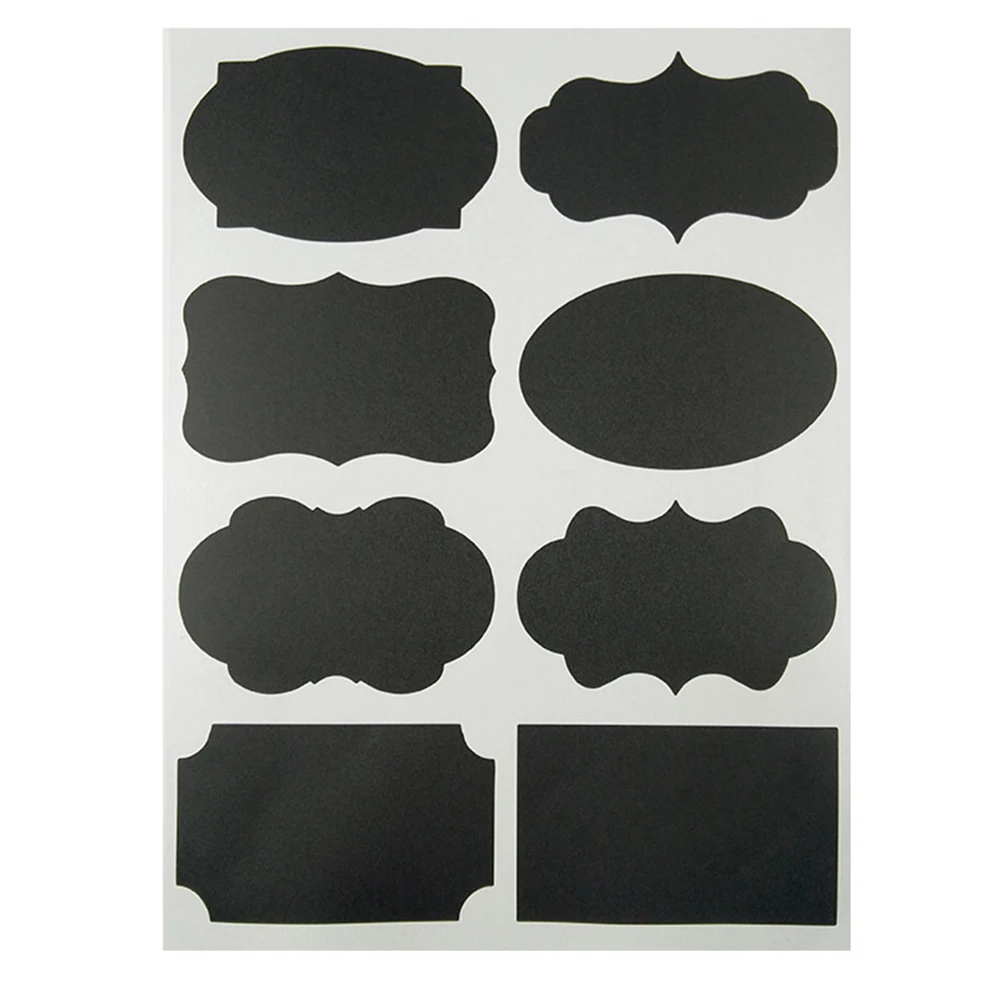 Blackboard Craft Chalkboard Chalk Board Stickers Black Bottle Stiky Stickers