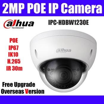 

Dahua IPC-HDBW1230E 2MP Dome IP Camera IR30m POE H.265 IP67 IK10 POE Security System Network Camera