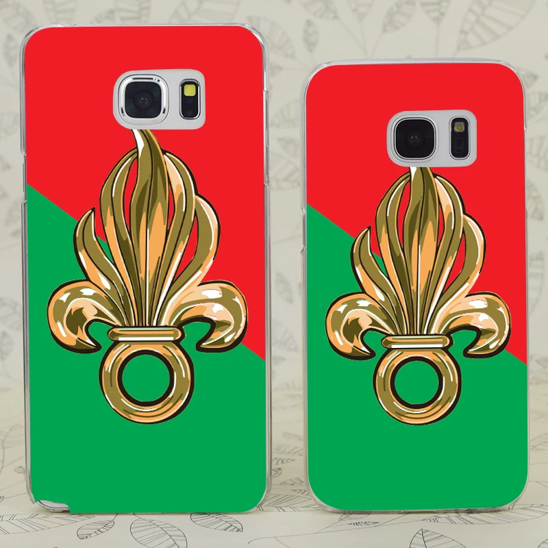 

C3876 French Foreign Legion Transparent Hard PC Case Cover For Samsung Galaxy S 3 4 5 6 7 Mini Edge Plus Note 3 4 5 9
