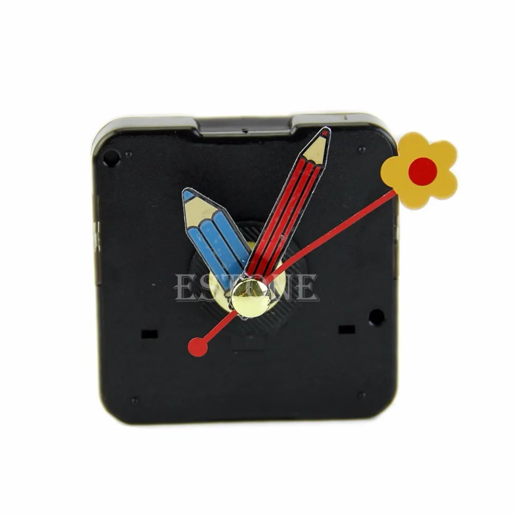 

Quartz Silent Clock Movement Mechanism Flower Hand Repair Part Kit DIY Tools