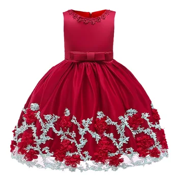 

Carters Dress Girl Moana Children's Clothing Girl Princess Birthday Dress Kids Elegant Applied Baby Floral Christmas Tutu Clothe