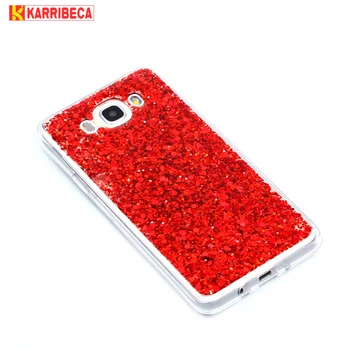 

Glitter Bling Cover For Samsung galaxy j7 2016 case Cute Colorful Shining for samsung j7 2016 case coque etui kryty tok pouzdra