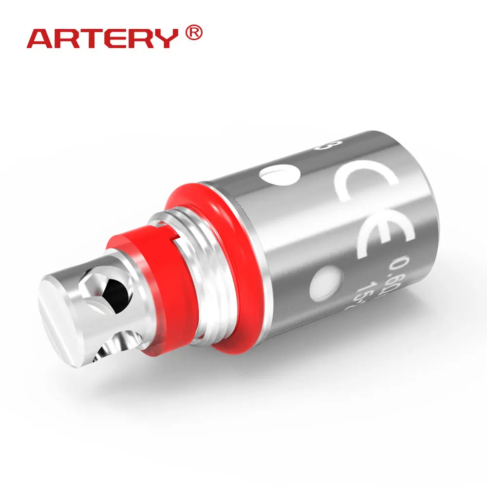 5 шт./кор. Vape аксессуары артерии Pal AIO II 0,6 металлическая сетка/1.2ohm MTL катушки для PAL II AIO Штатная катушка 1,0 hp/сетка 0,6 Ом катушка