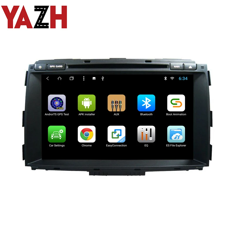 Excellent YAZH 2 Din Car Dvd Stereo multimedia for KIA Carnival Sedona 2015 2016 2017 2018 gps radio navigation 9 Inch HD IPS auto radio 1