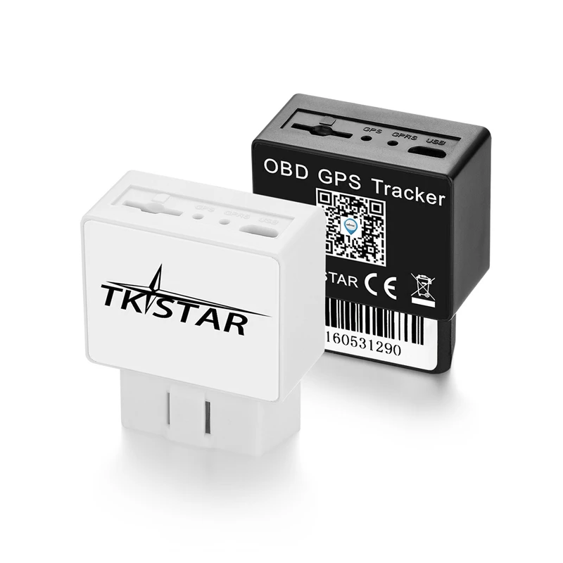 

OBD GPS Tracker Car Vehicle Tracker Tracking Device TKSTAR TK816 LBS GPS Locator Geofence Historical Track LIFETIME FREE Web APP