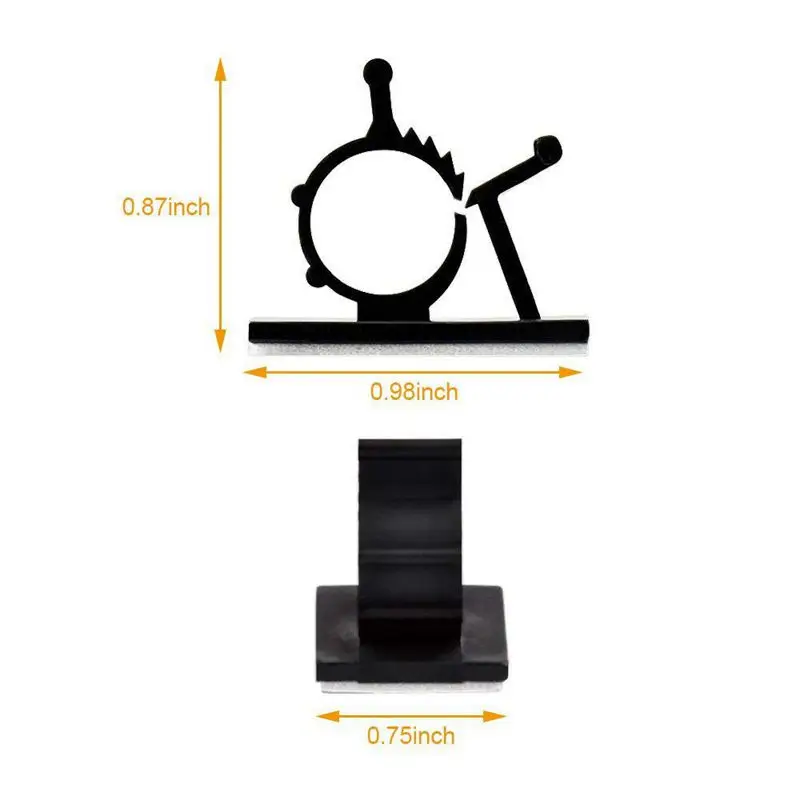 60 шт. регулируемые клеящиеся Кабельные зажимы Провода зажимы, Монтажная база регулируемые Кабельные зажимы самоклеящаяся База держатель кабеля