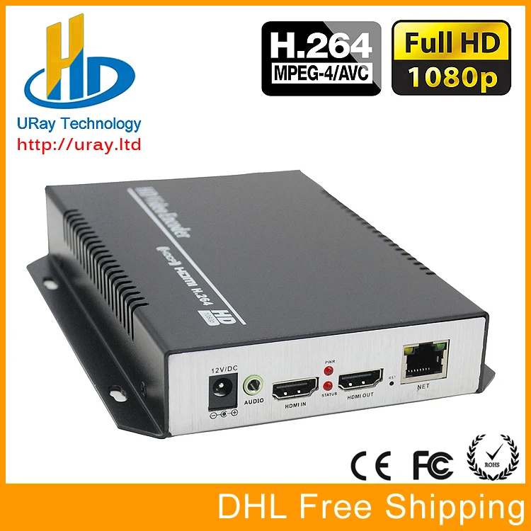 H.264 /AVC 1080P HD HDMI Encoder For IPTV, H.264 Server IPTV Encoder RTMP /UDP /RTSP HTTP HDMI to IP Video Streaming Transmitter