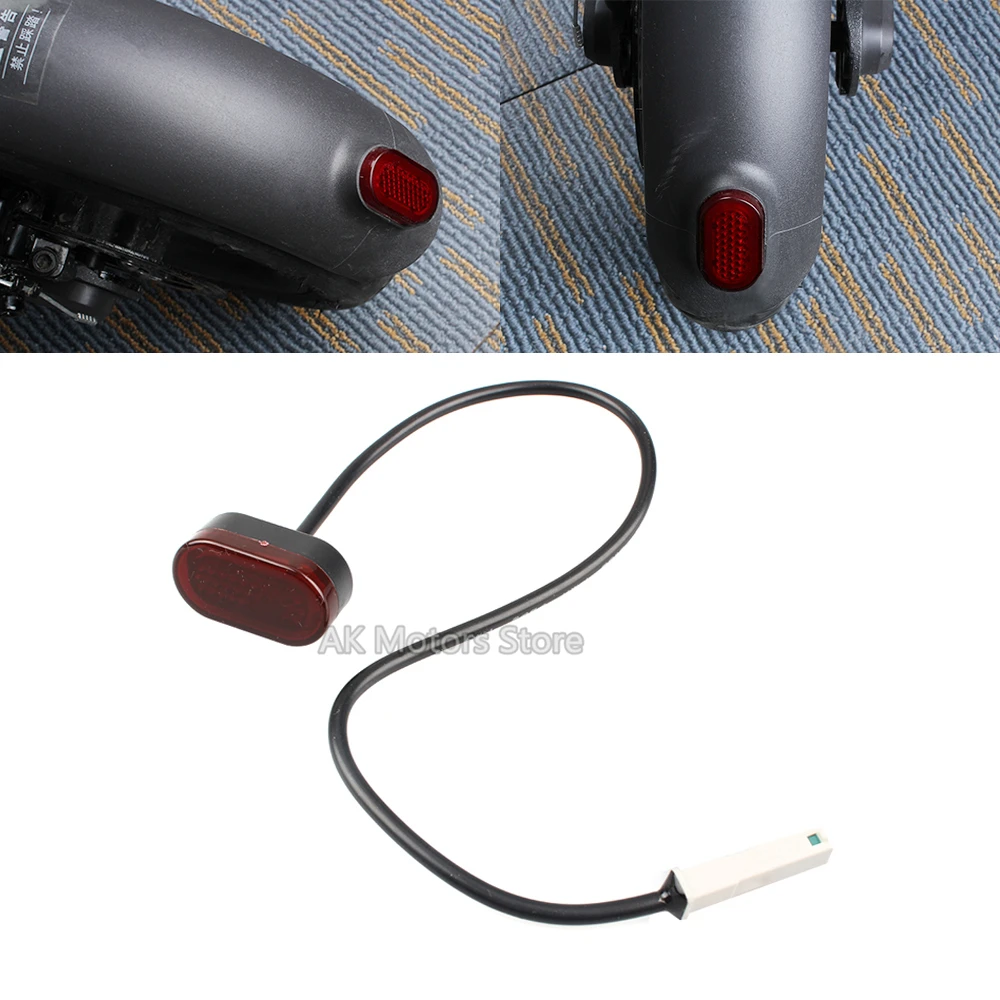 

Electric Scooter Rear Tail Lamp Light for XIAOMI MIJIA M365 Stoplight Brake Light with Line Taillight Kit Bird Spin Scooter