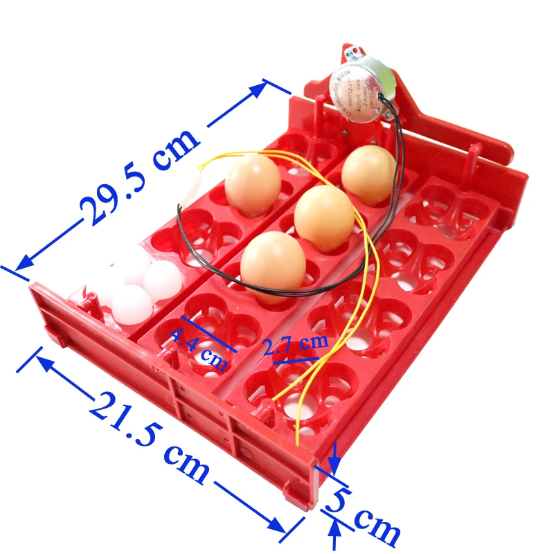 12 Eggs /48 Birds Eggstray Automatic Incubator Automatically Turn The Eggs Chickens Ducks Quail Dove Poultry Farming Equipment