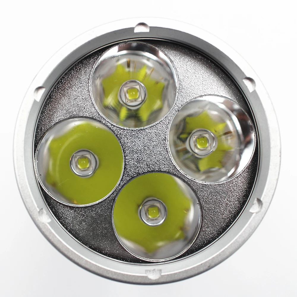 Dive Lamp 4 x XM-L2 LED Diving Flashlight 4800 Lumen Powerful 100M Underwater Torch Light (5)