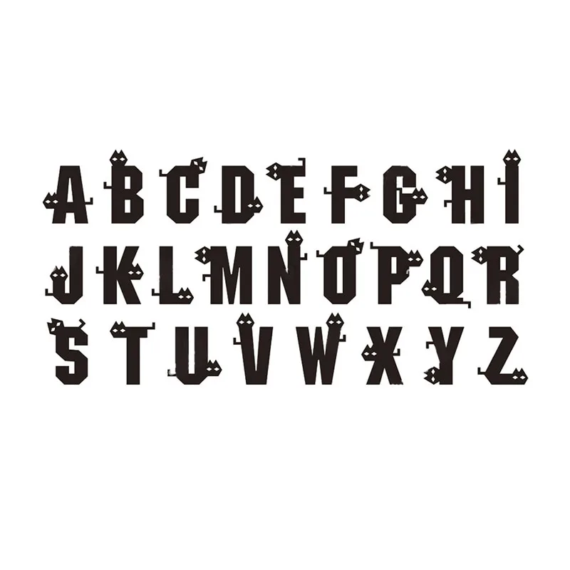 

Eastshape Cat Element Alphabet Metal Cutting Dies Scrapbooking Letters Die Cut for Card Making DIY Embossing Craft Dies 2019 New