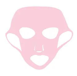 5 шт Силиконовая маска для лица лист маска увлажняющая Anti-off Mask уха фиксированной предотвратить сущность испарения многоразовая маска для