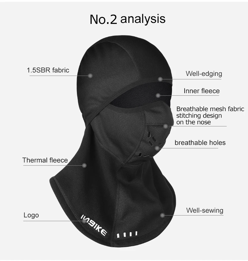 Термальная велосипедная маска для лица, шарф, съемная зимняя велосипедная маска, лыжная маска на все лицо, флисовая, анти-смоговая, Спортивная, сноубордическая, тренировочная маска