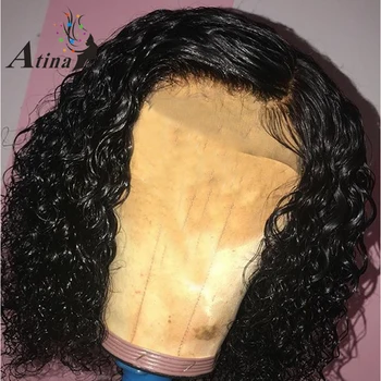 Wet And Wavy Bob Lace Front Wigs 13x6 180 Pre Plucked Brazilian