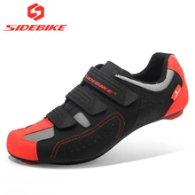 sidebike велосипедная обувь для шоссейных мужчин, гоночная обувь для шоссейных велосипедов, самоблокирующиеся спикеры для велосипеда, атлетические сверхлегкие профессиональные