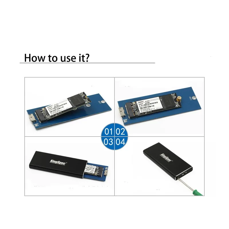 SSD M2 M.2 NGFF PCIE USB 3,0 конвертер адаптер Корпус чехол Caddy для 2242/2260/2200 SATA M.2 NGFF Твердотельный накопитель(SSD жесткий диск