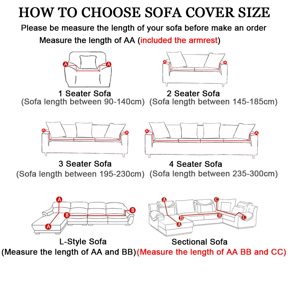 Homing Couch Cover Furniture Protector Corner Sofa Wrap Tight