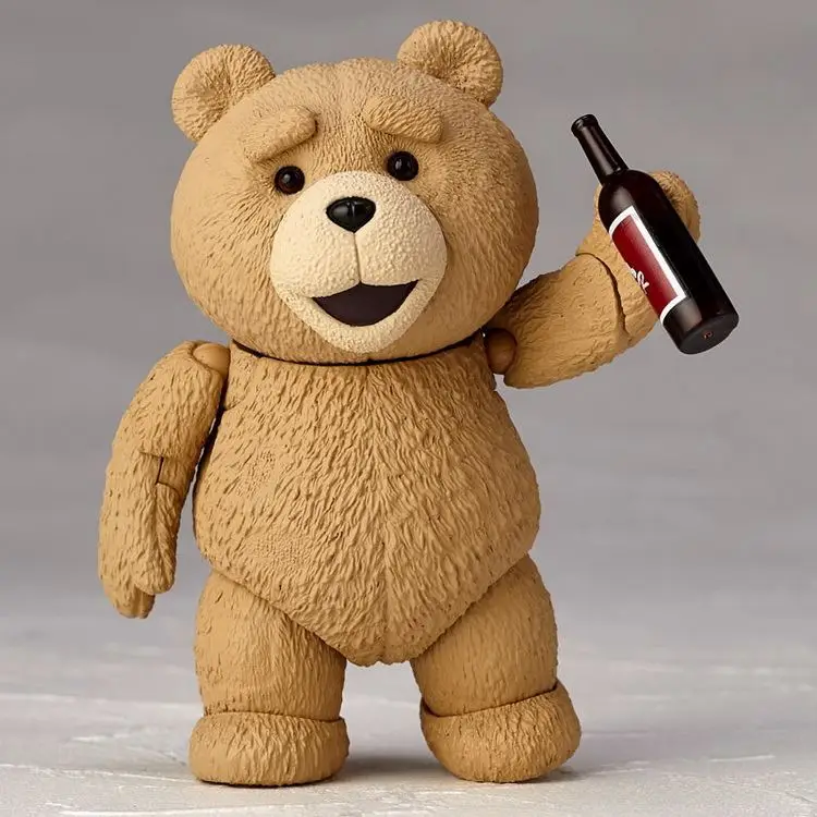 

ALEN Movie #006 TED 2 Teddy Bear PVC Action Figure Collectible Model Toy 10cm